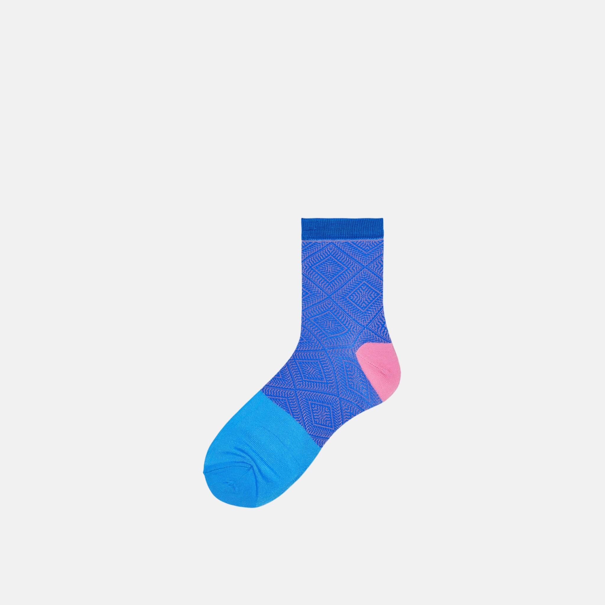 Dámské modré ponožky Happy Socks Jill  // kolekce Hysteria