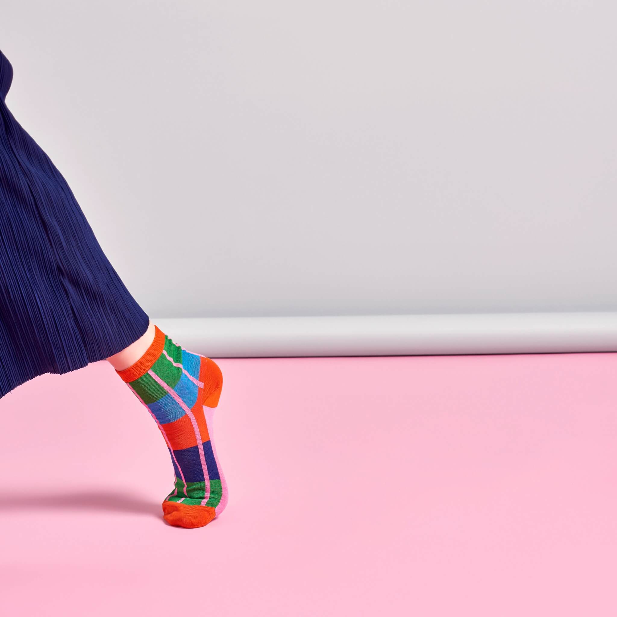 Dámské barevné ponožky Happy Socks Simone // kolekce Hysteria