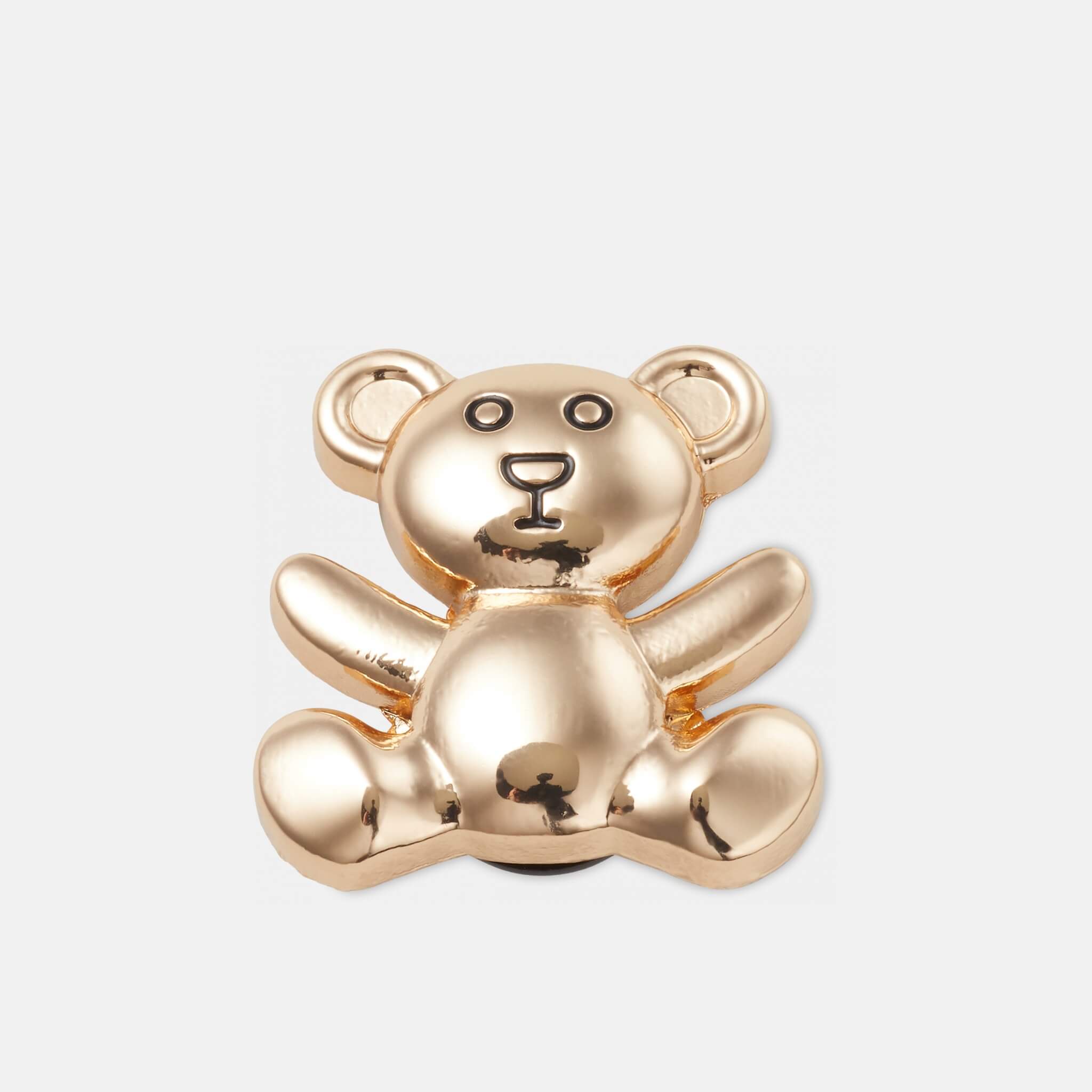 Odznáček Jibbitz - Gold Teddy Bear