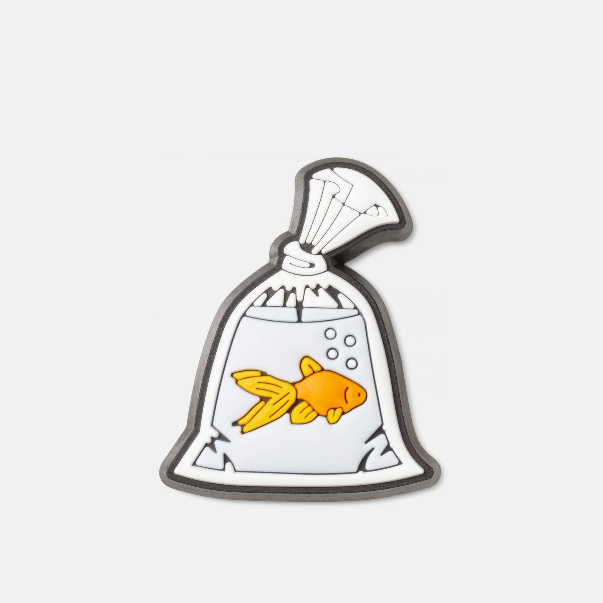 Odznáček Jibbitz - Gold Fish in Baggy