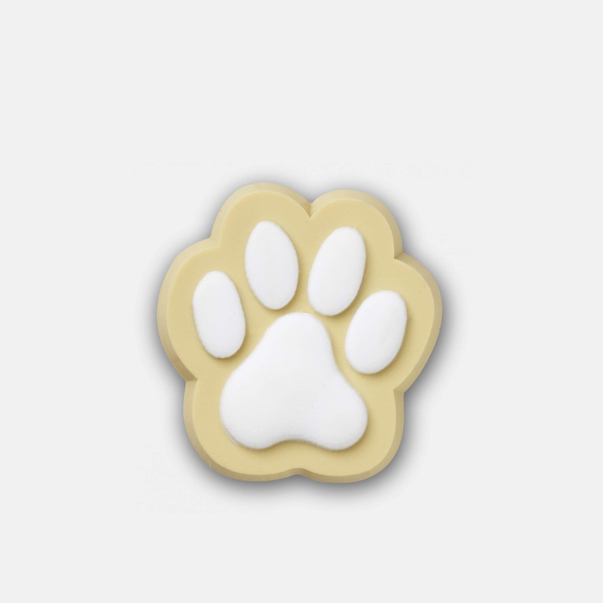 Odznáček Jibbitz – Beige Dog Paw