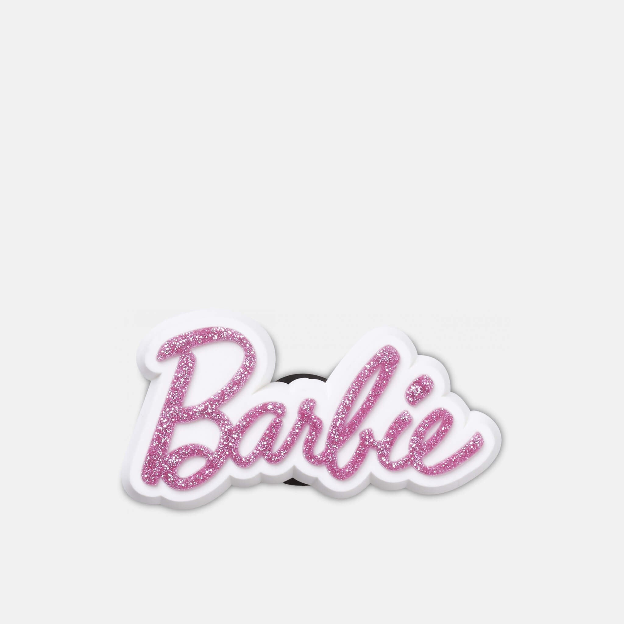 Odznáček Jibbitz – Barbie Logo