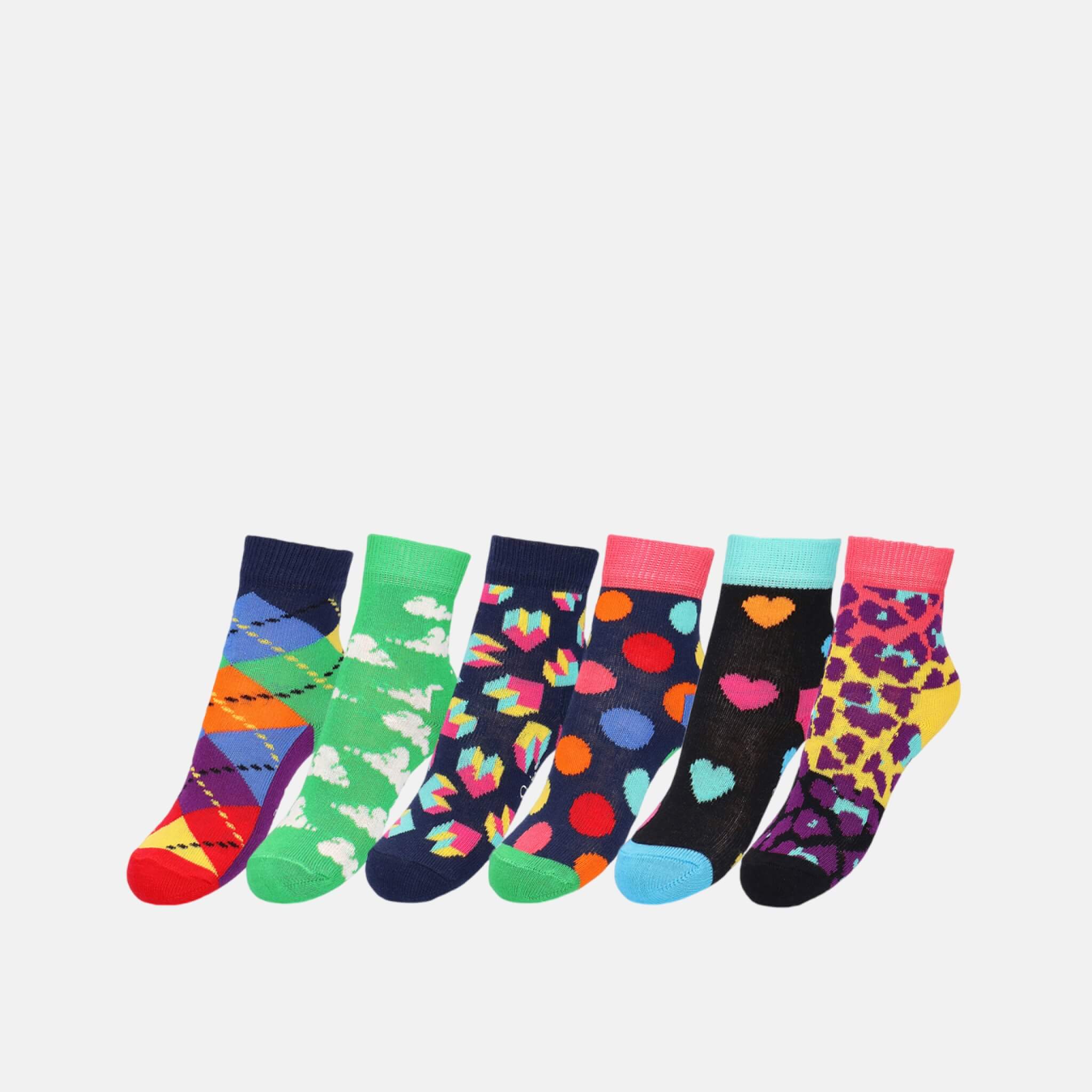 Dárkový box ponožek Happy Socks Steps - 6 párů