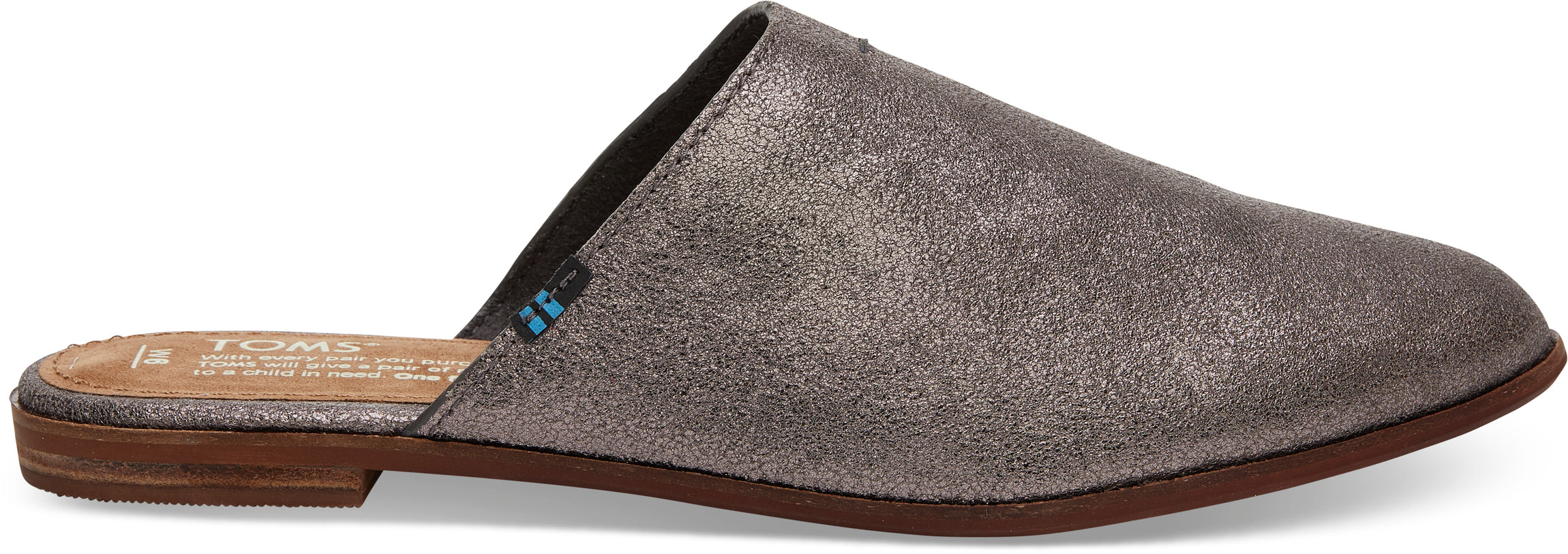 Toms store pewter metallic